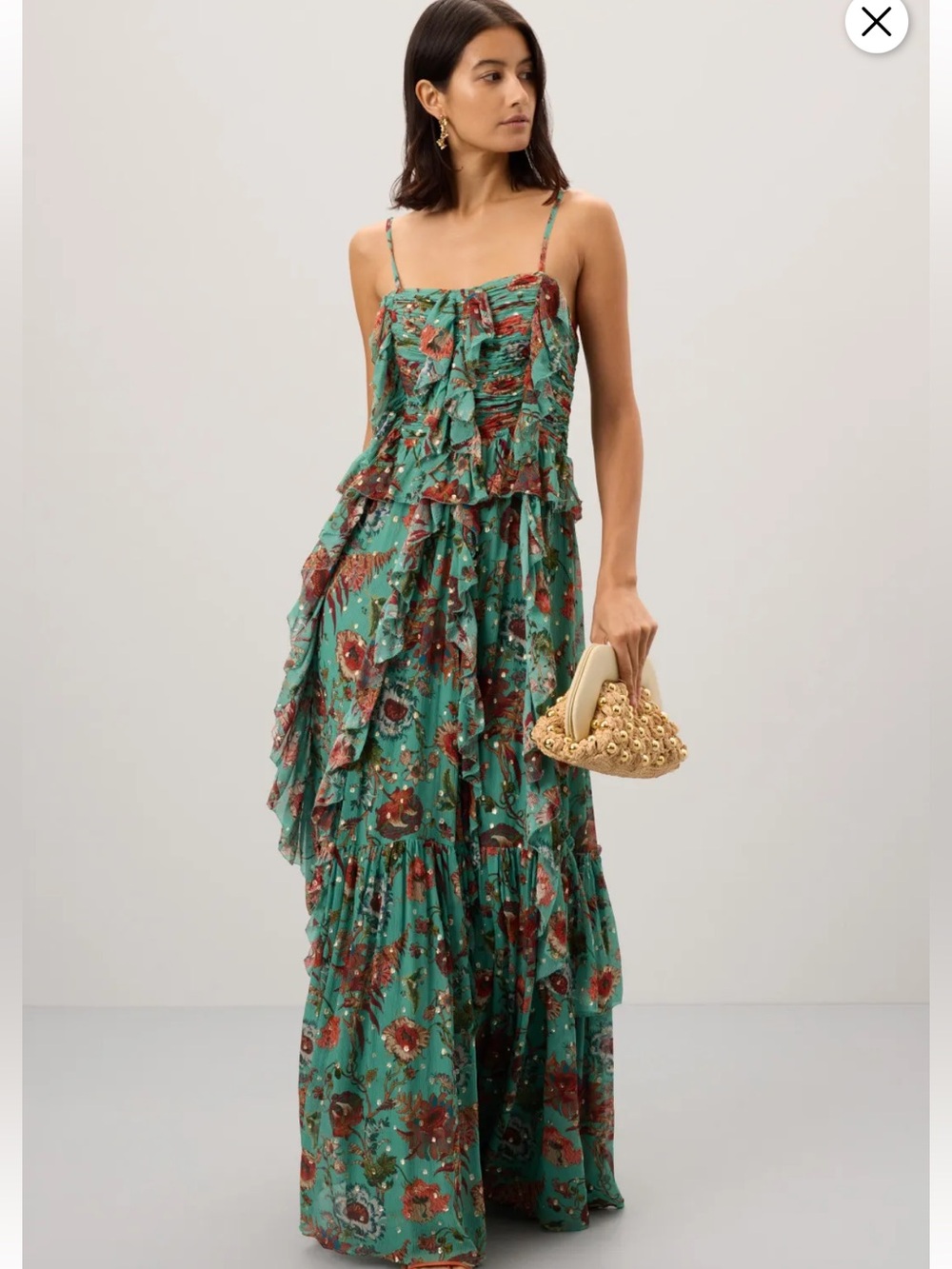 Sz 4, Ulla Johnson, silk Maxi, Never Worn, Ugh the Besuty